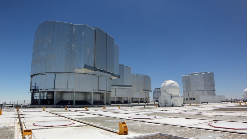 On site at the Very Large Telescope (VLT)