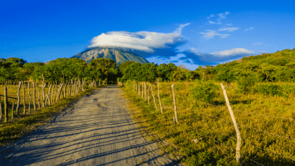 trekking camping trip