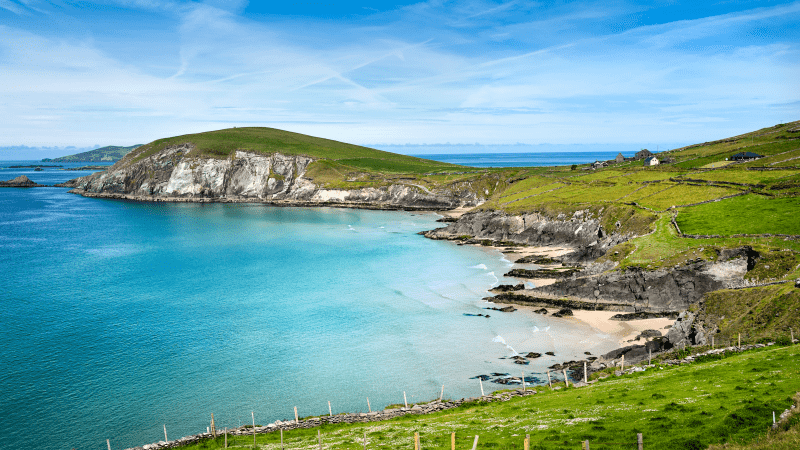 View over Slea Head in Kerry, Ireland