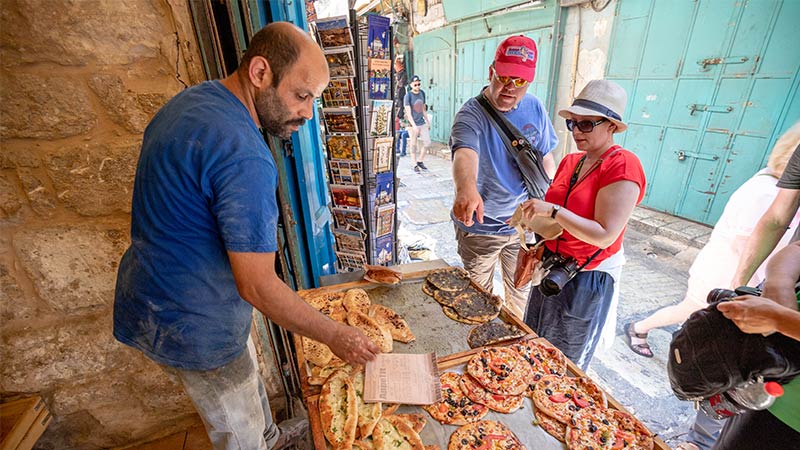 Bakery in Jerusalem, Israel. 