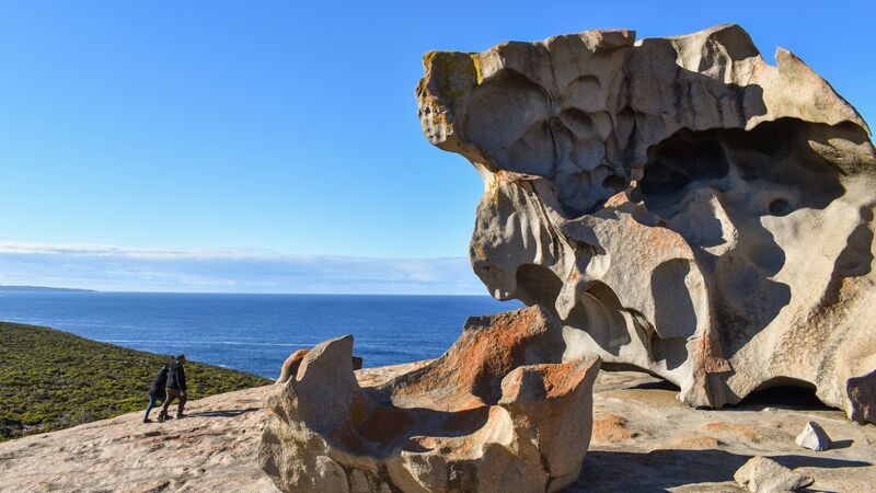 The remarkable rocks on Kangaroo Island