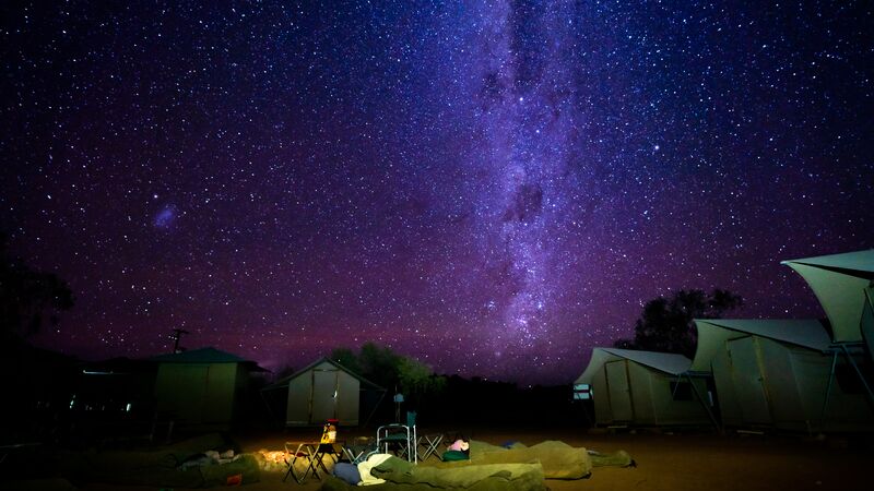 Night sky in Australia