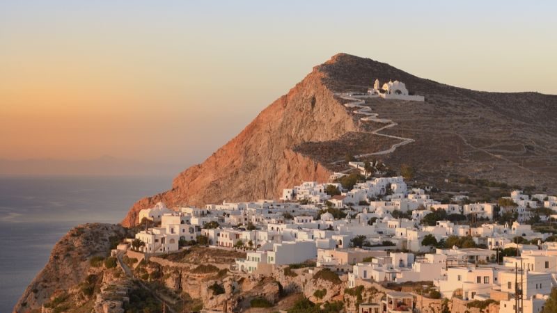 The Church of Panagia in Folegandros