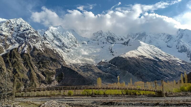 beautiful landscape in Pakistan