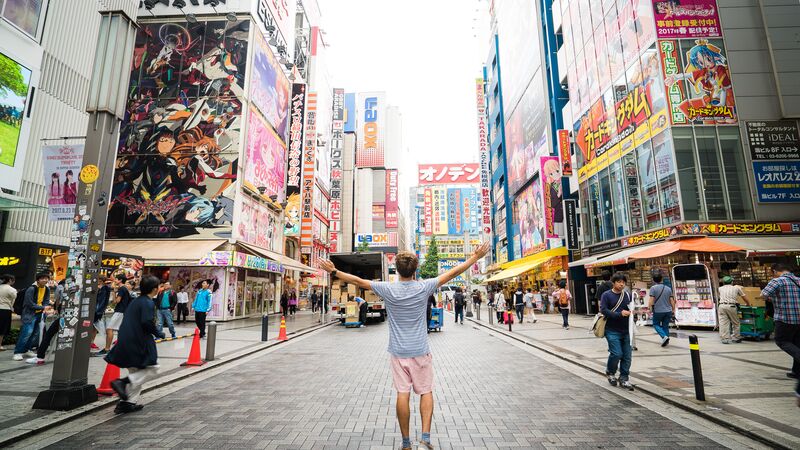 Traveller in Tokyo
