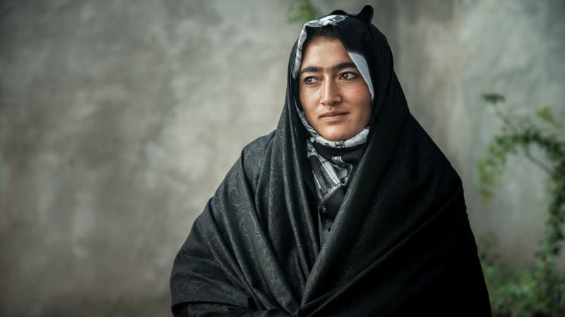 Local woman in Afghanistan