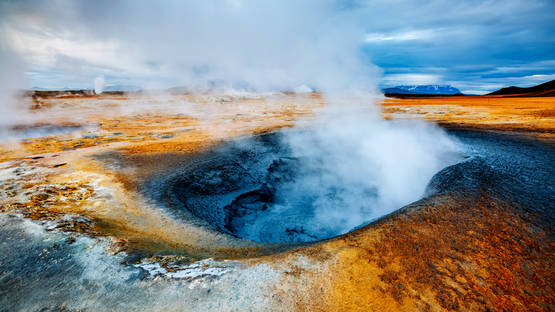 Lake Myvatn in Iceland