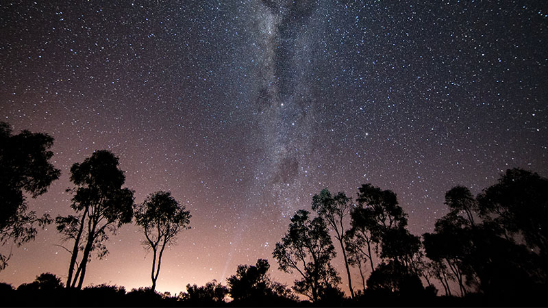 Alice Spring dark sky