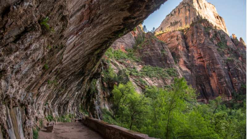 Weeping Rock in Zion National Park