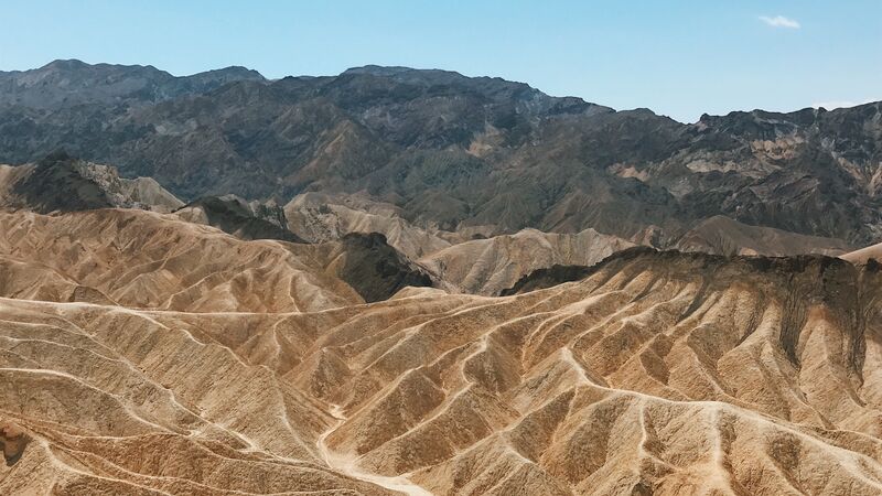 Death Valley in California.