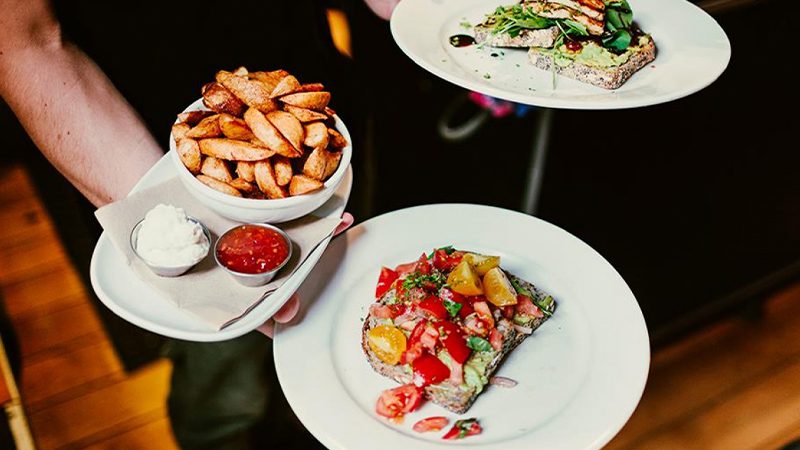 A selection of breakfast dishes available at Fidel's Cafe in Wellington.