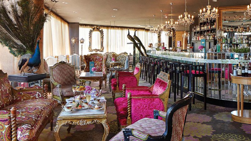The interior of Hippopotamus, a restaurant at QT hotel in Wellington.