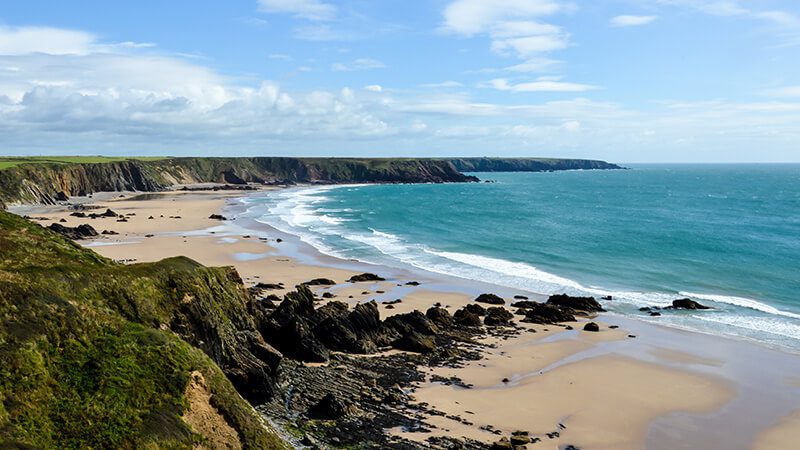 Marloes Sands Beach in Pembrokeshire