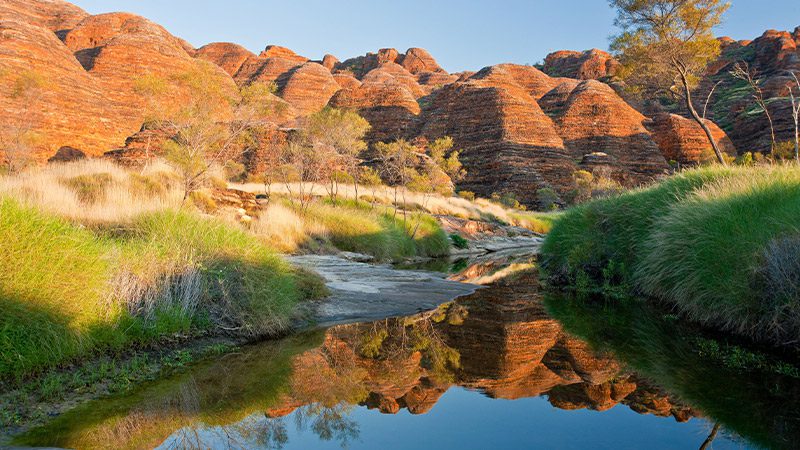 Picaninny Creek in the Bungle Bungles range, Western Australia. 