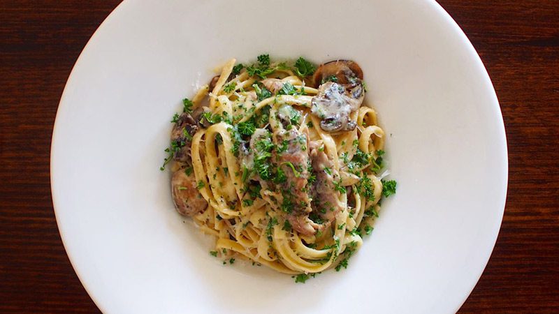A pasta dish available from Bombetta in Noosa.