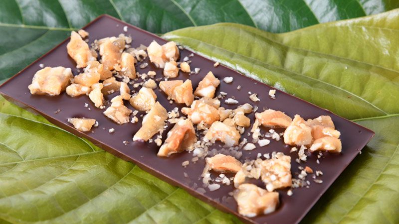 Chocolate praline at Charley's Chocolate Factory