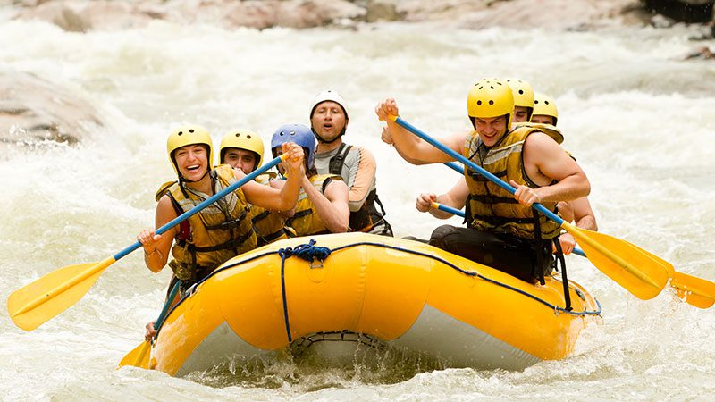 White water rafting