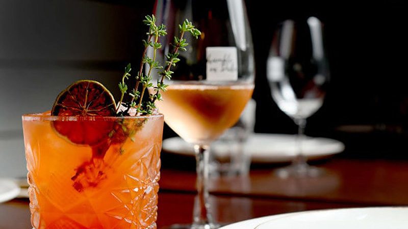 A couple of cocktails from Humble on Duke's in Noosa.