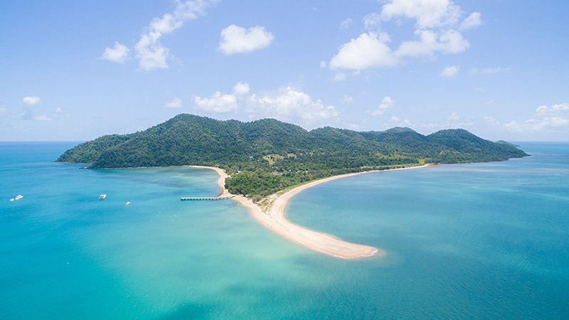 Dunk Island aerial image