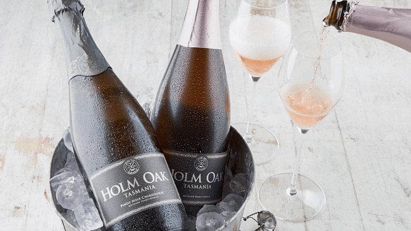 An offering of Holm Oak's Pinot Noir & Chardonnay in Tasmania. 