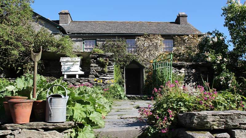 Hill Top, Beatrix Potter's house in Sawrey, Ambleside