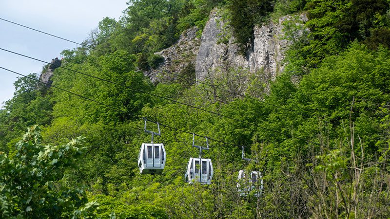Cable Car in the Peak District