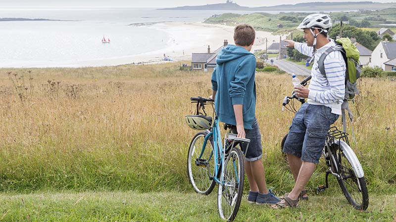 Cycling in Northumberland