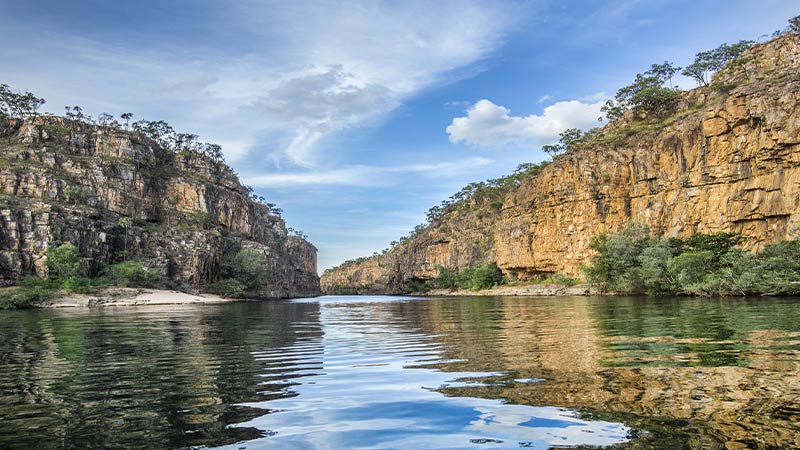 Nitmiluk Gorge in Nitmiluk National Park, Northern Territory.