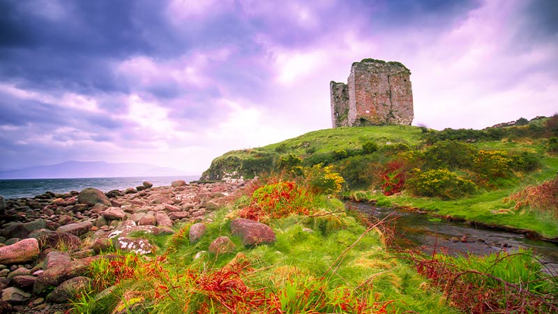 Castle on the Dingle Peninsula