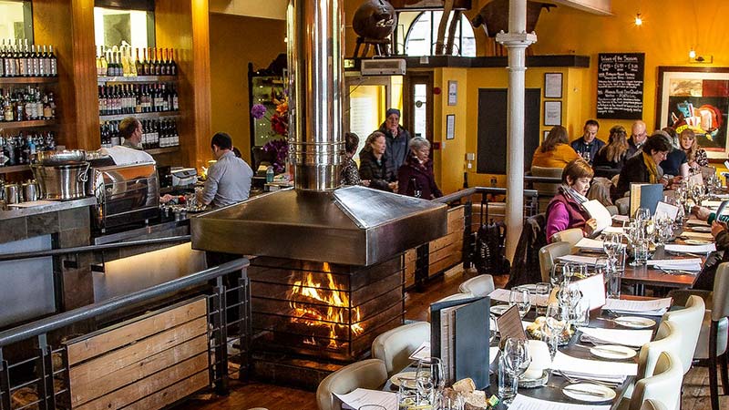 The interior of The Mustard Seed.