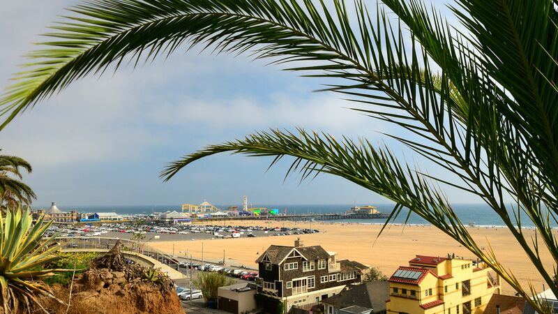 View of Santa Monica Pier 