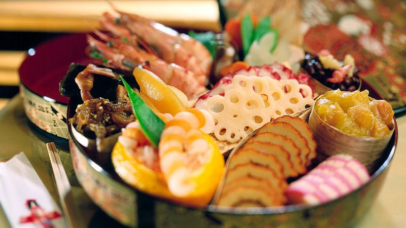 A colourful selection of Japanese inspired nibbles from Kamakura.