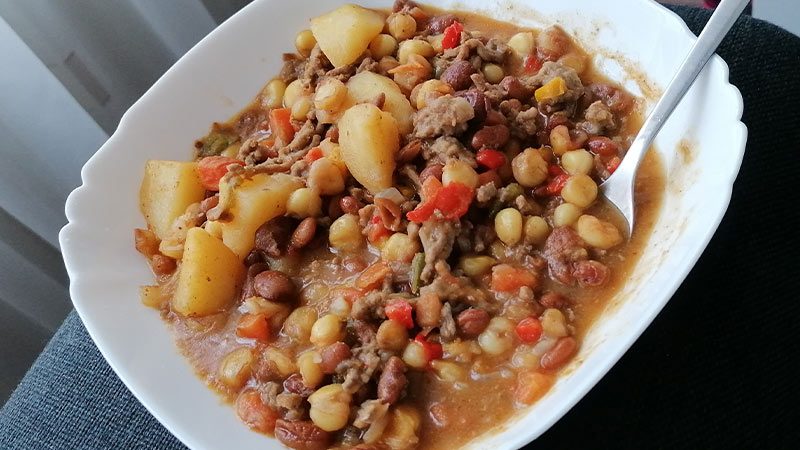 A bowl of githeri