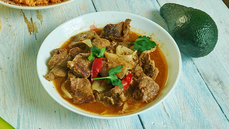 A bowl of traditional Kenyan stew