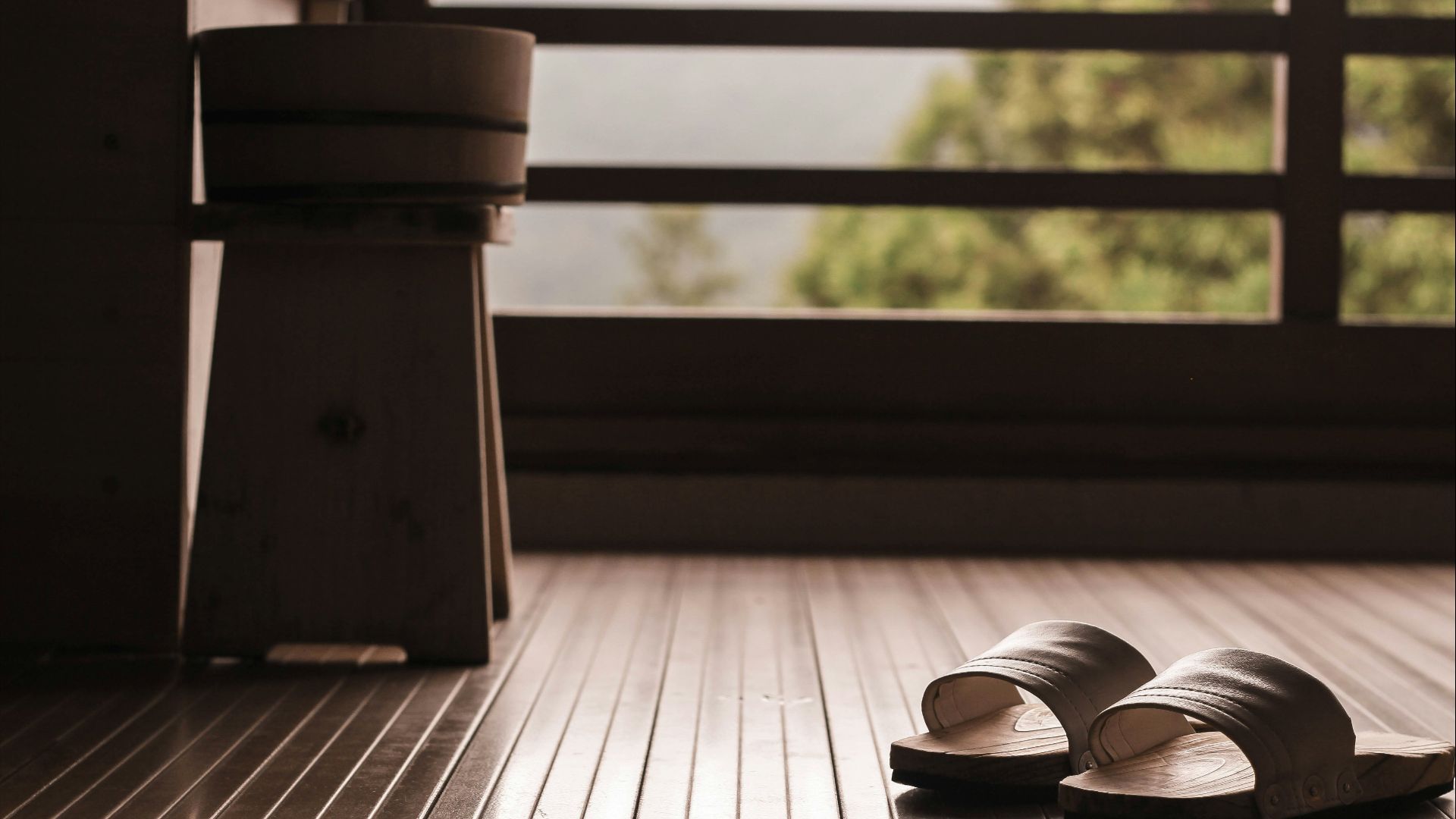 Bathing culture in Japan.
