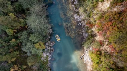 trekking camping trip