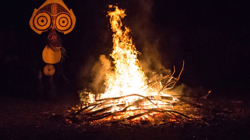 The Baining Fire Dance Festival in Papua New Guinea