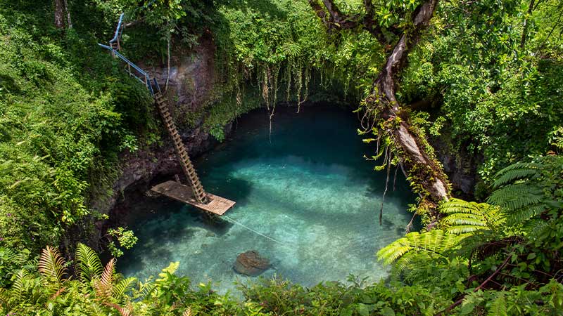 To Sua Ocean Trench, Samoa