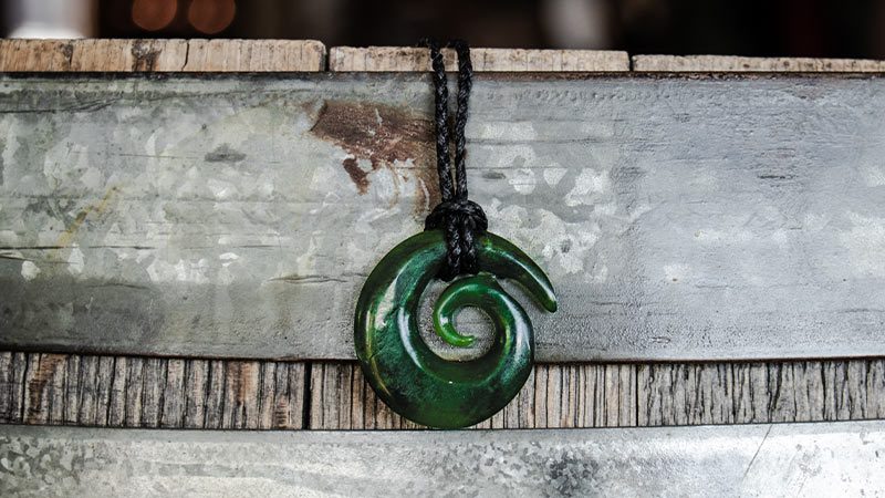 A pounamu pendant