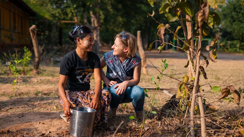 A community-based tourism project in Myanmar.