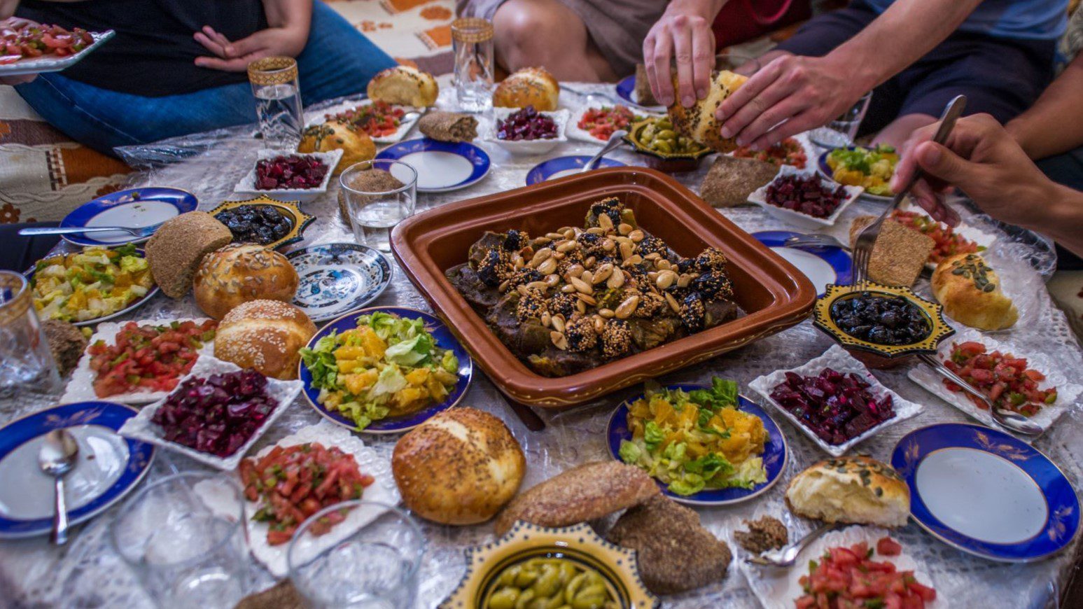 Moroccan feast 