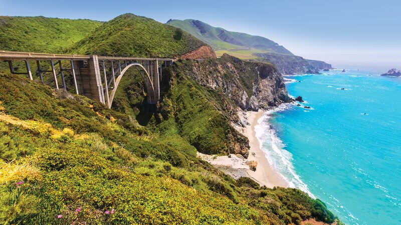 California's stunning coastal scenery.
