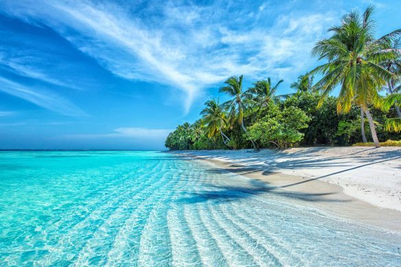 Maldives Islands Ocean Tropical Beach