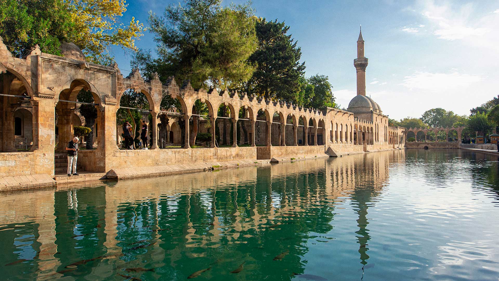 Balıklıgöl in Şanlıurfa, Turkey