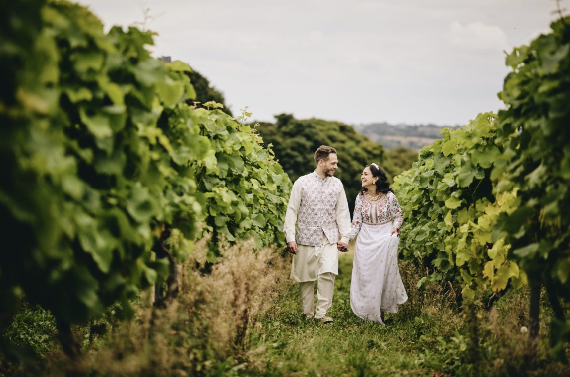 Mariam Amini with her partner Christian married so that they could travel the world together.