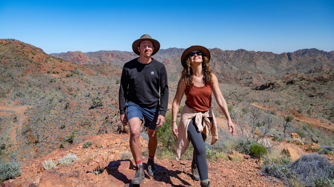 Travellers in Australia with Intrepid.