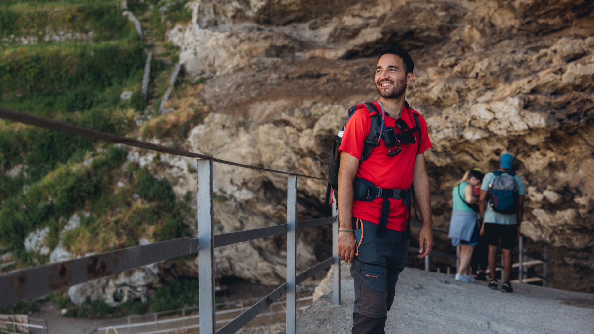 Intrepid's local leader Graziano in Italy. 
