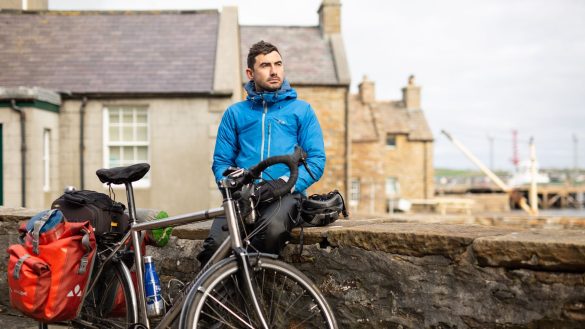 Simon Parker, writer, cyclist and solo traveller.