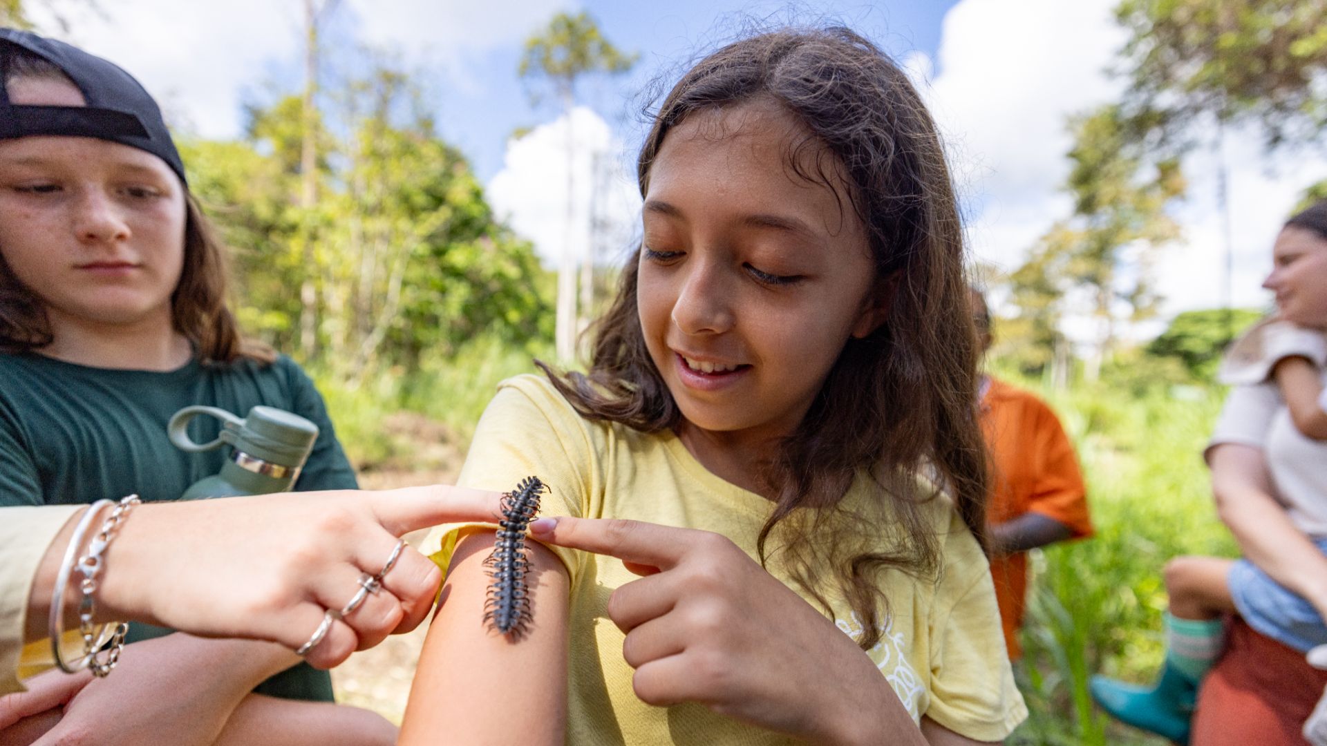 Borneo's local wildlife makes an appearance on a family Intrepid adventure.