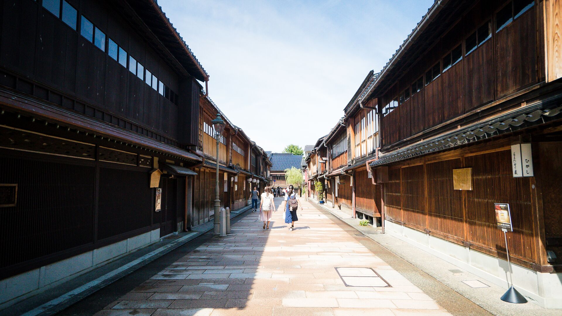 Exploring Kanazawa's architecture with Intrepid in Japan.